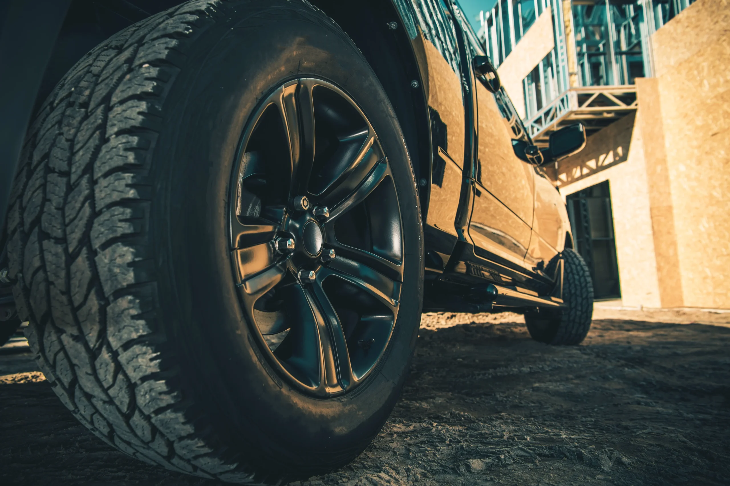 114926555_l Using Modern Pickup Truck or Car For Business Purpose Concept Photo. Transportation Industry.